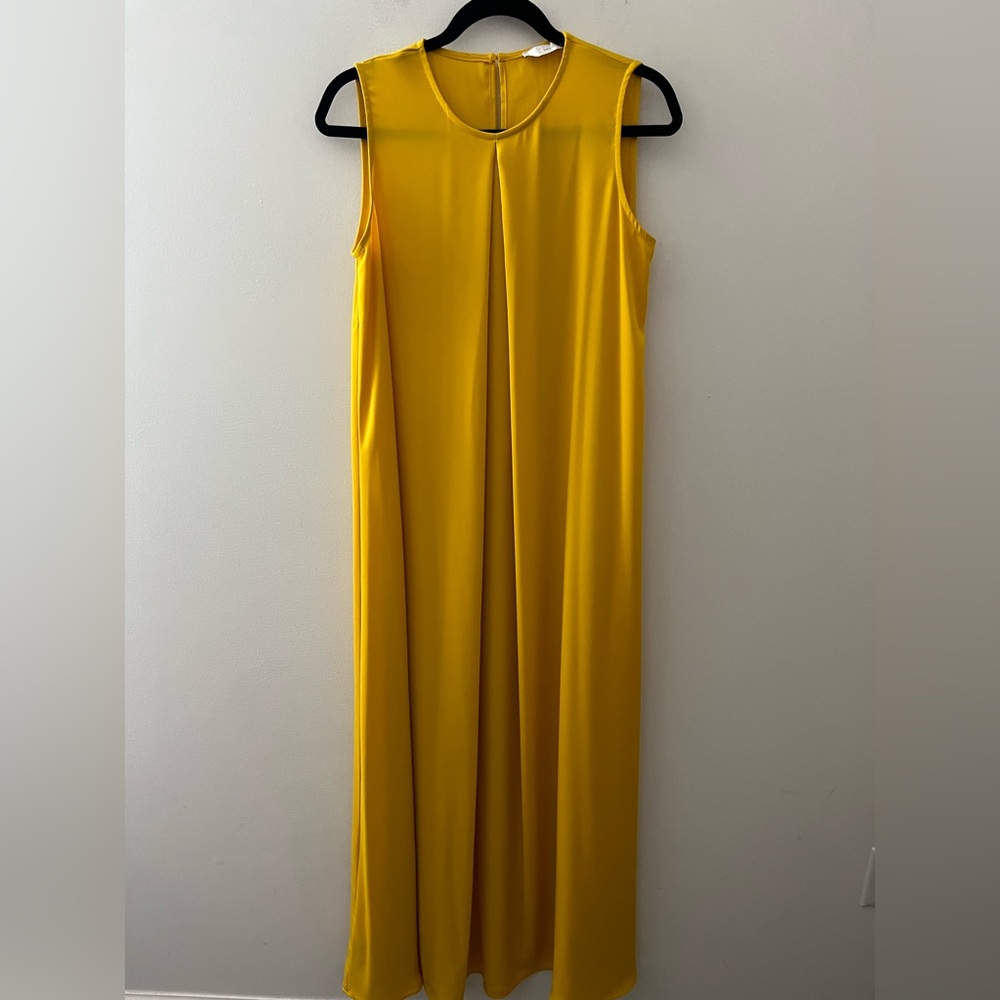 Mango Yellow Sleeveless Maxi Dress - Picture 3 of 9
